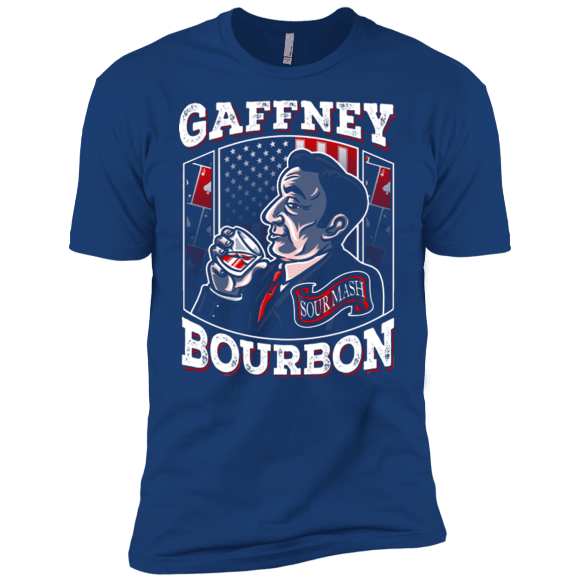 T-Shirts Royal / YXS Gaffney Bourbon Boys Premium T-Shirt