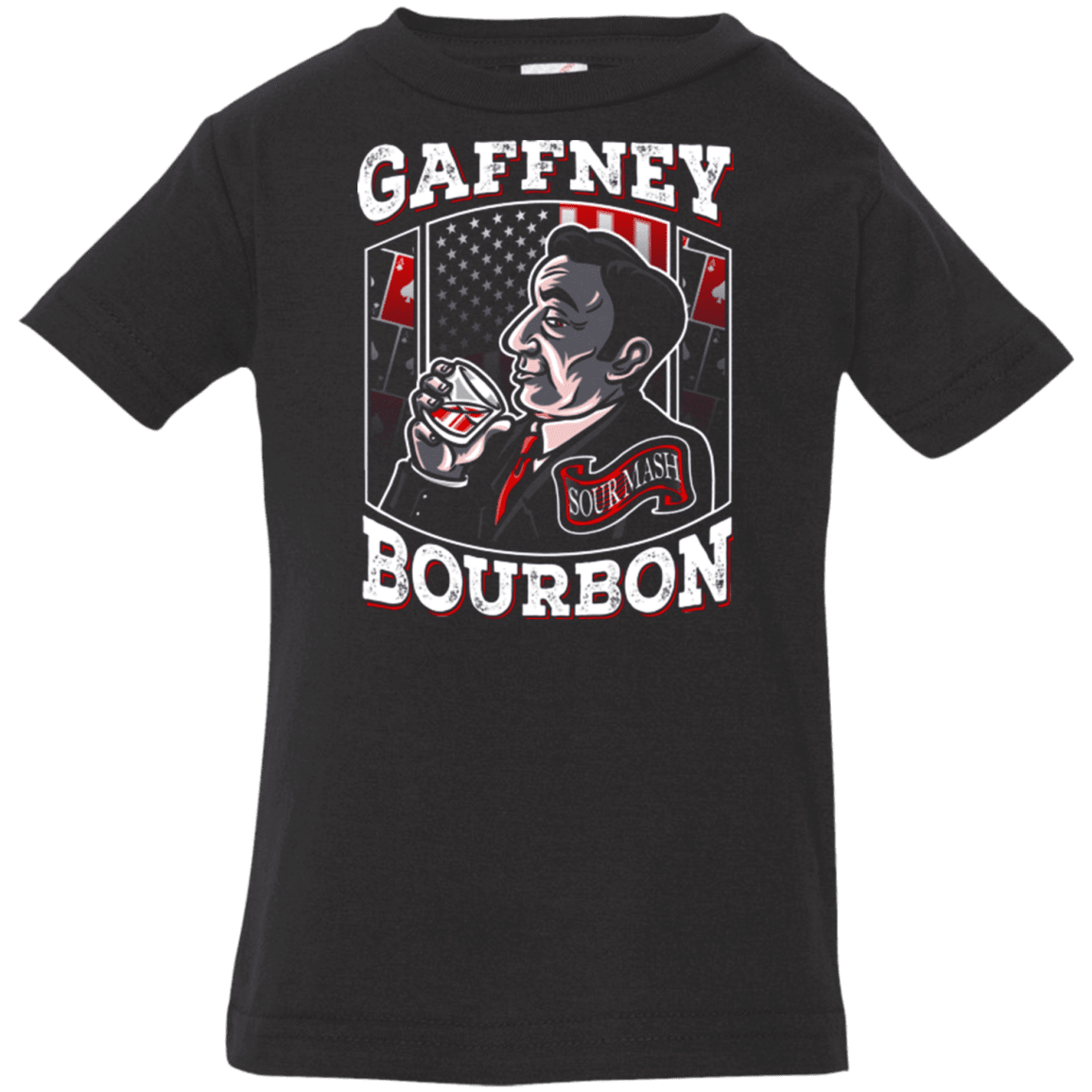 T-Shirts Black / 6 Months Gaffney Bourbon Infant Premium T-Shirt
