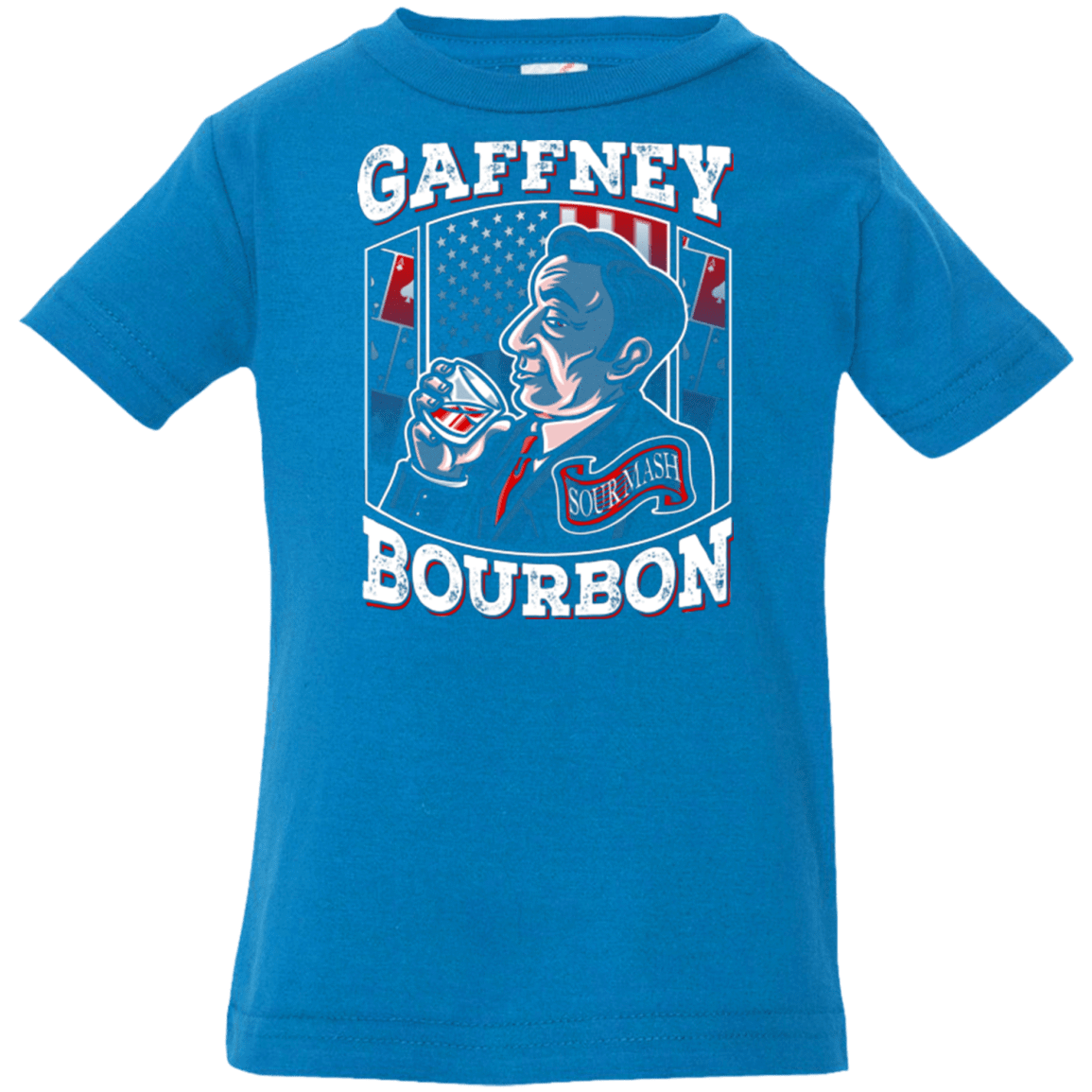 T-Shirts Cobalt / 6 Months Gaffney Bourbon Infant Premium T-Shirt
