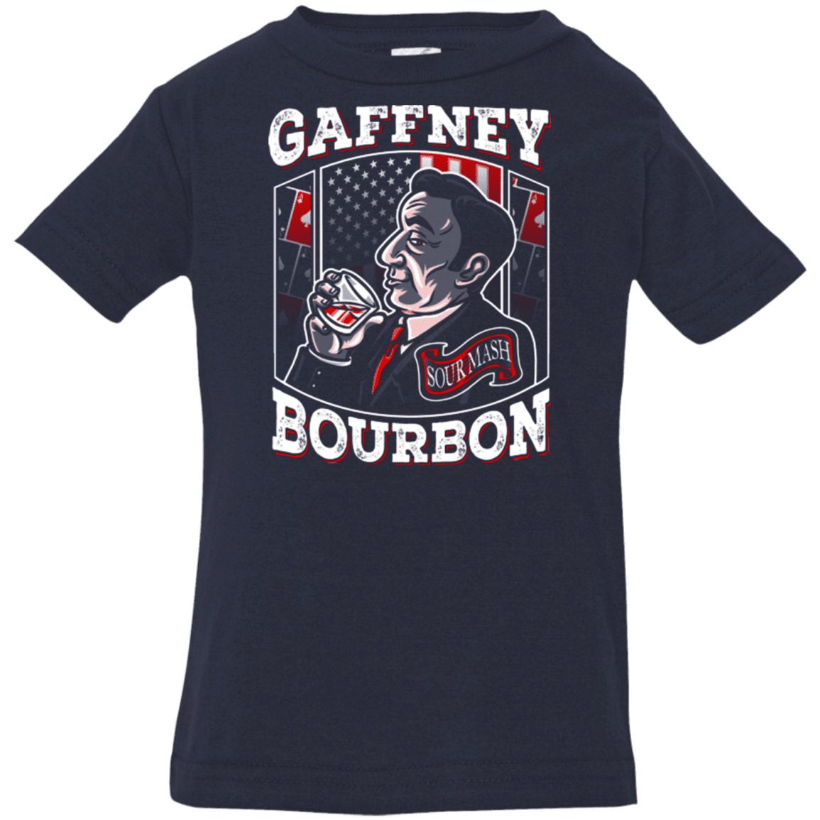 T-Shirts Navy / 6 Months Gaffney Bourbon Infant Premium T-Shirt
