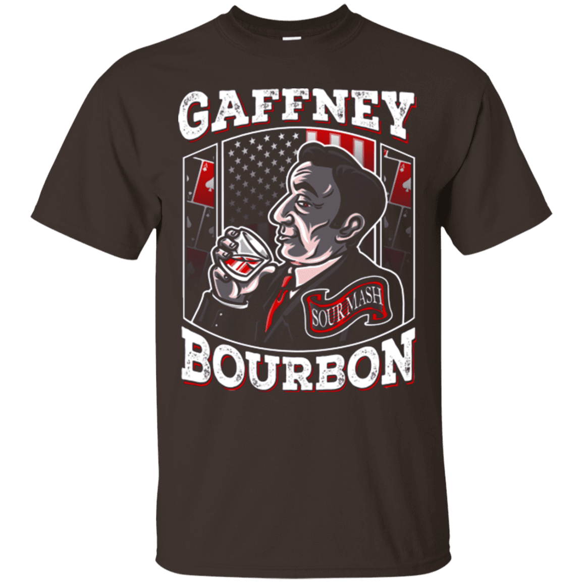 T-Shirts Dark Chocolate / Small Gaffney Bourbon T-Shirt
