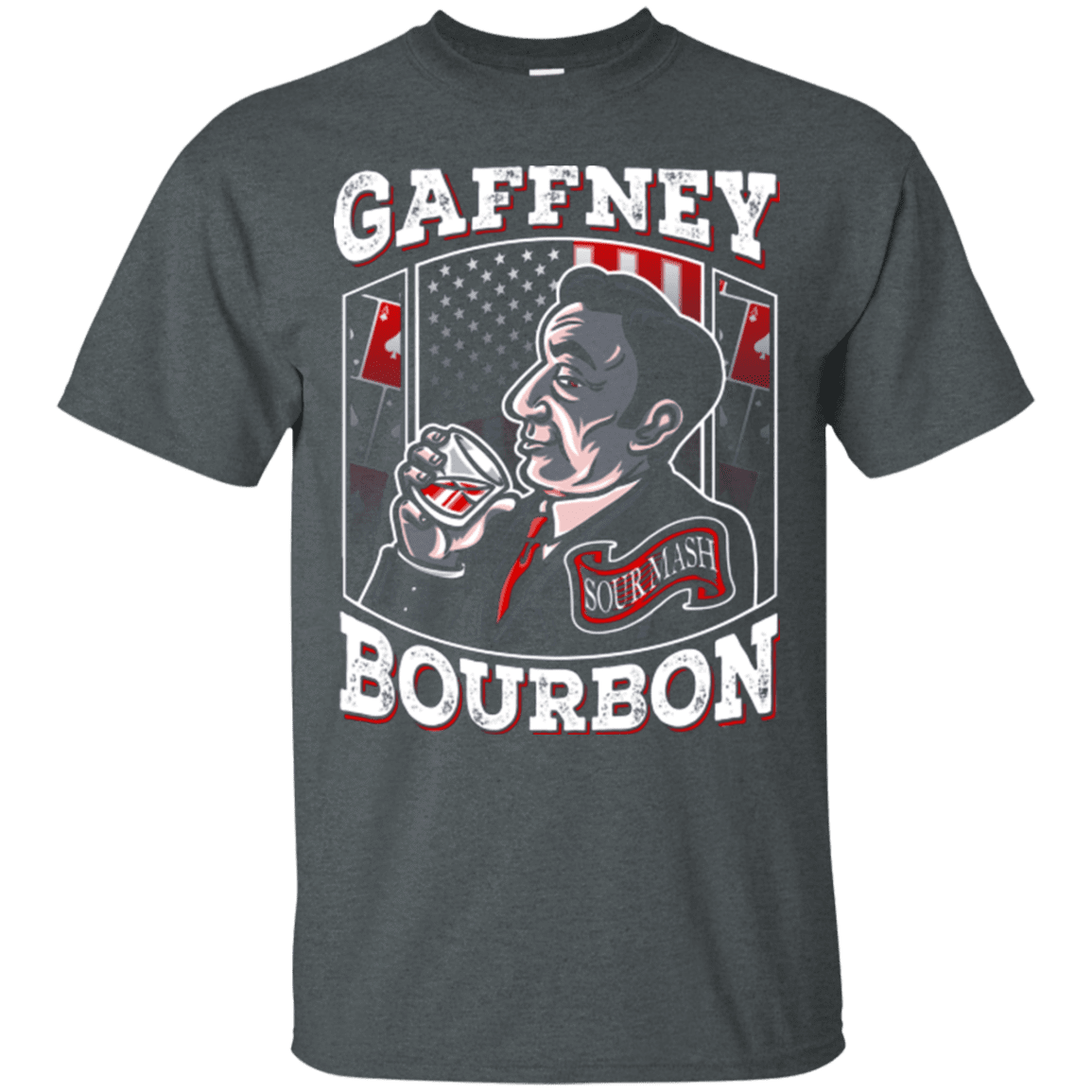 T-Shirts Dark Heather / Small Gaffney Bourbon T-Shirt
