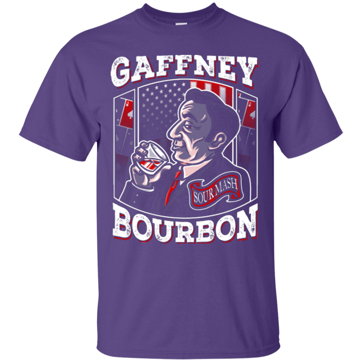 T-Shirts Purple / Small Gaffney Bourbon T-Shirt