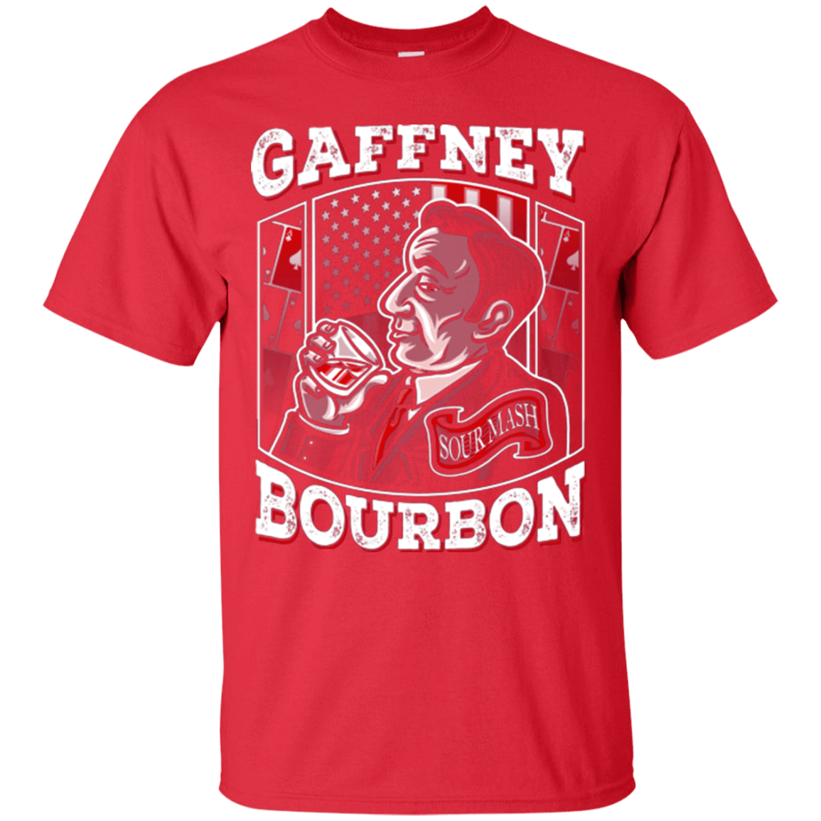 T-Shirts Red / Small Gaffney Bourbon T-Shirt