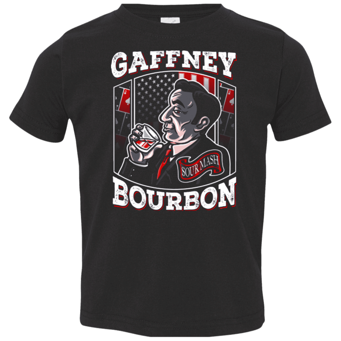 T-Shirts Black / 2T Gaffney Bourbon Toddler Premium T-Shirt