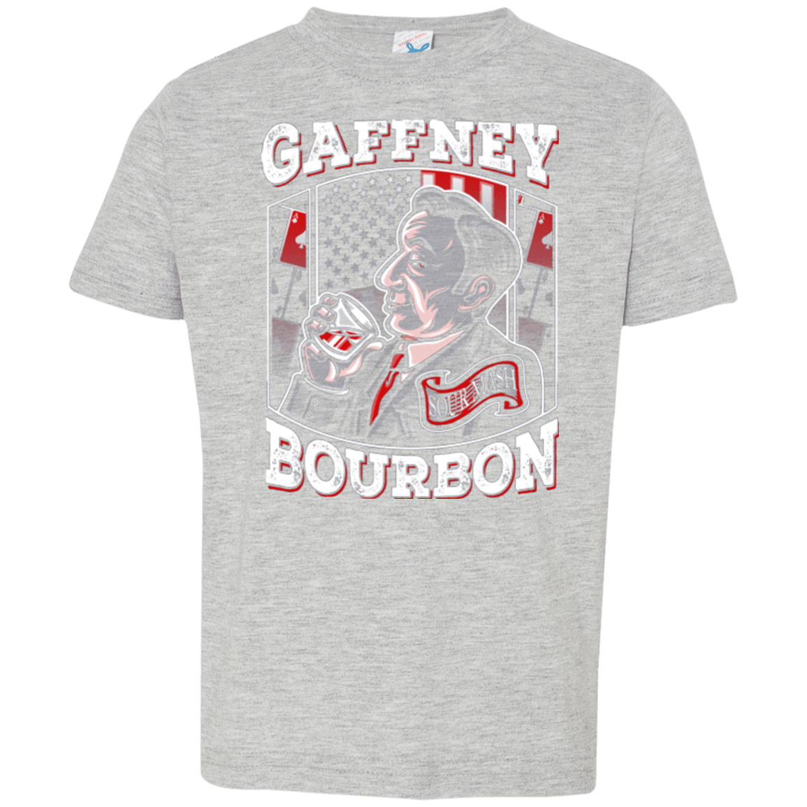T-Shirts Heather / 2T Gaffney Bourbon Toddler Premium T-Shirt