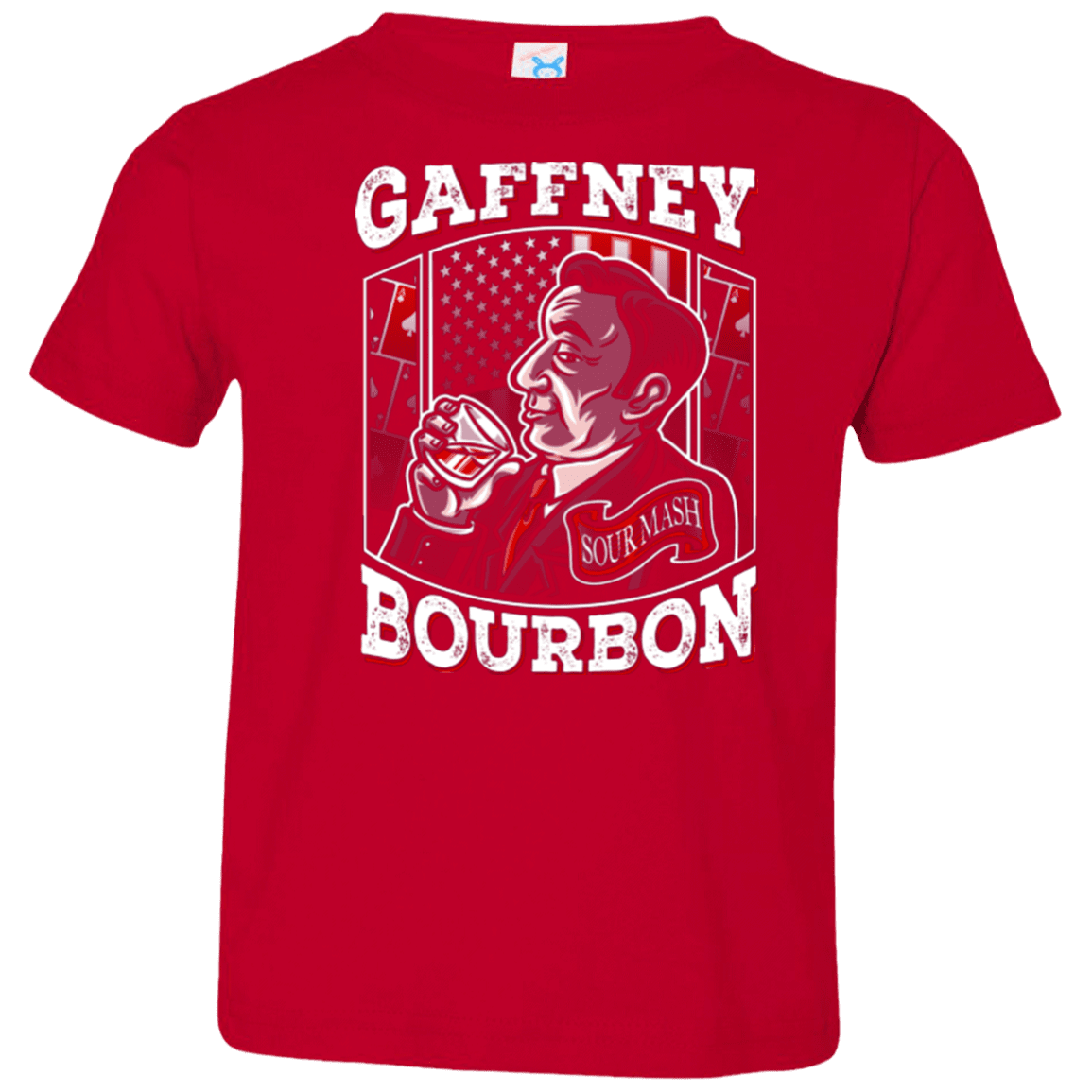 T-Shirts Red / 2T Gaffney Bourbon Toddler Premium T-Shirt