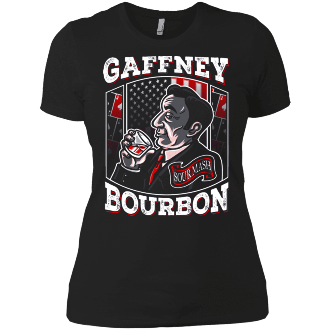 T-Shirts Black / X-Small Gaffney Bourbon Women's Premium T-Shirt