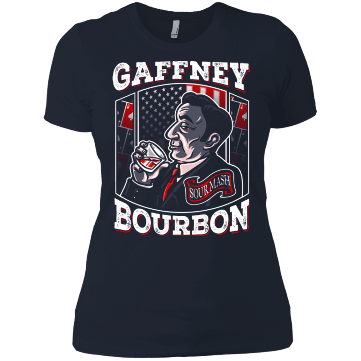 T-Shirts Midnight Navy / X-Small Gaffney Bourbon Women's Premium T-Shirt