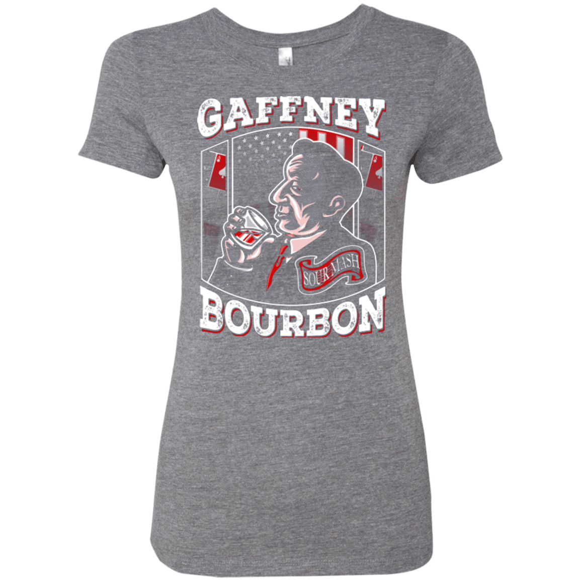 T-Shirts Premium Heather / Small Gaffney Bourbon Women's Triblend T-Shirt