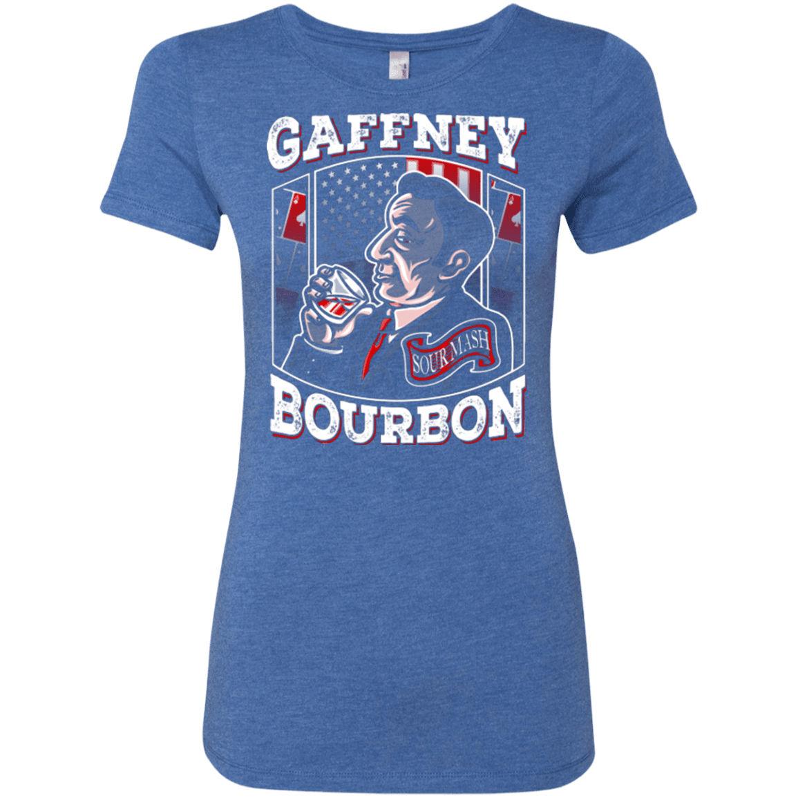 T-Shirts Vintage Royal / Small Gaffney Bourbon Women's Triblend T-Shirt