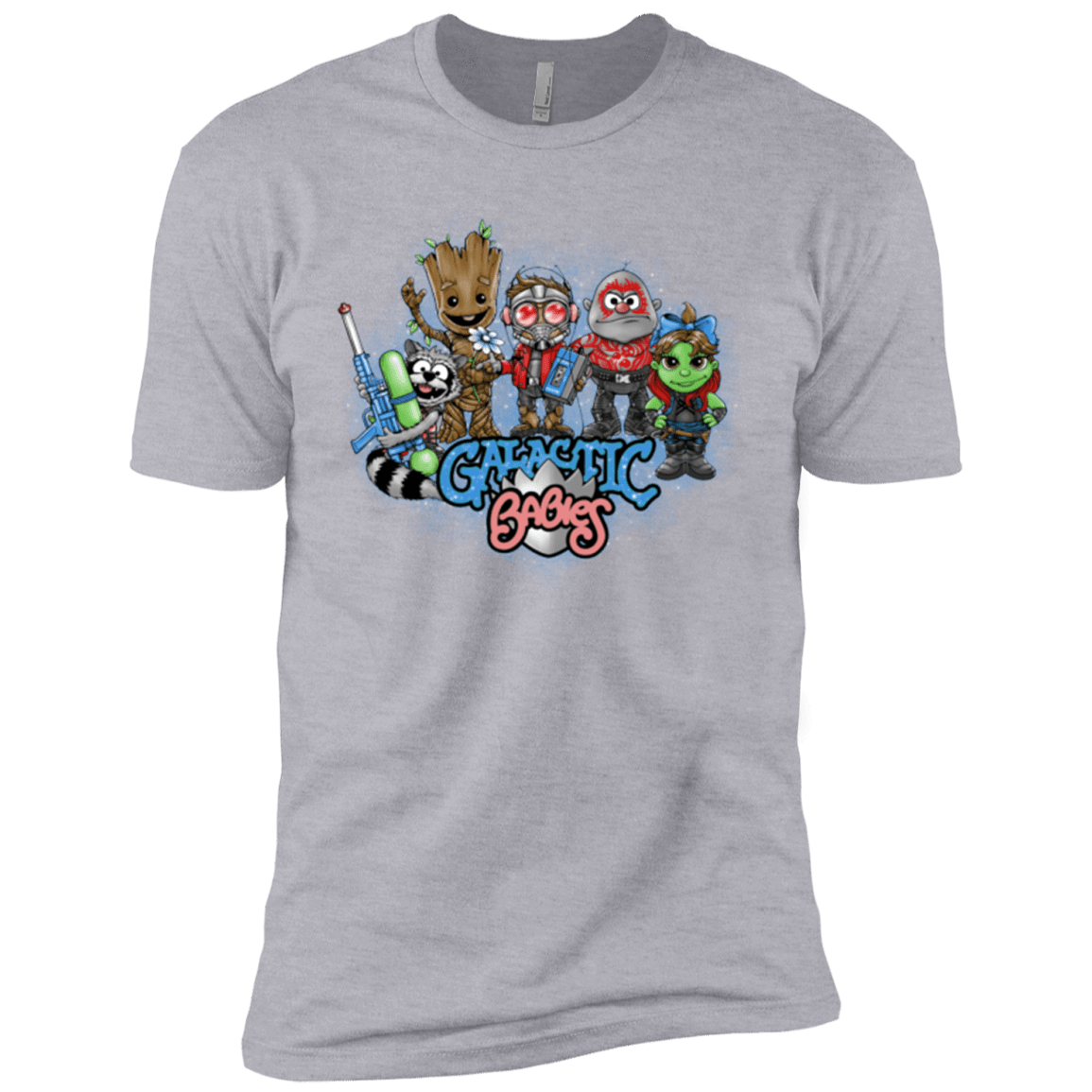 T-Shirts Heather Grey / YXS Galactic Babies Boys Premium T-Shirt