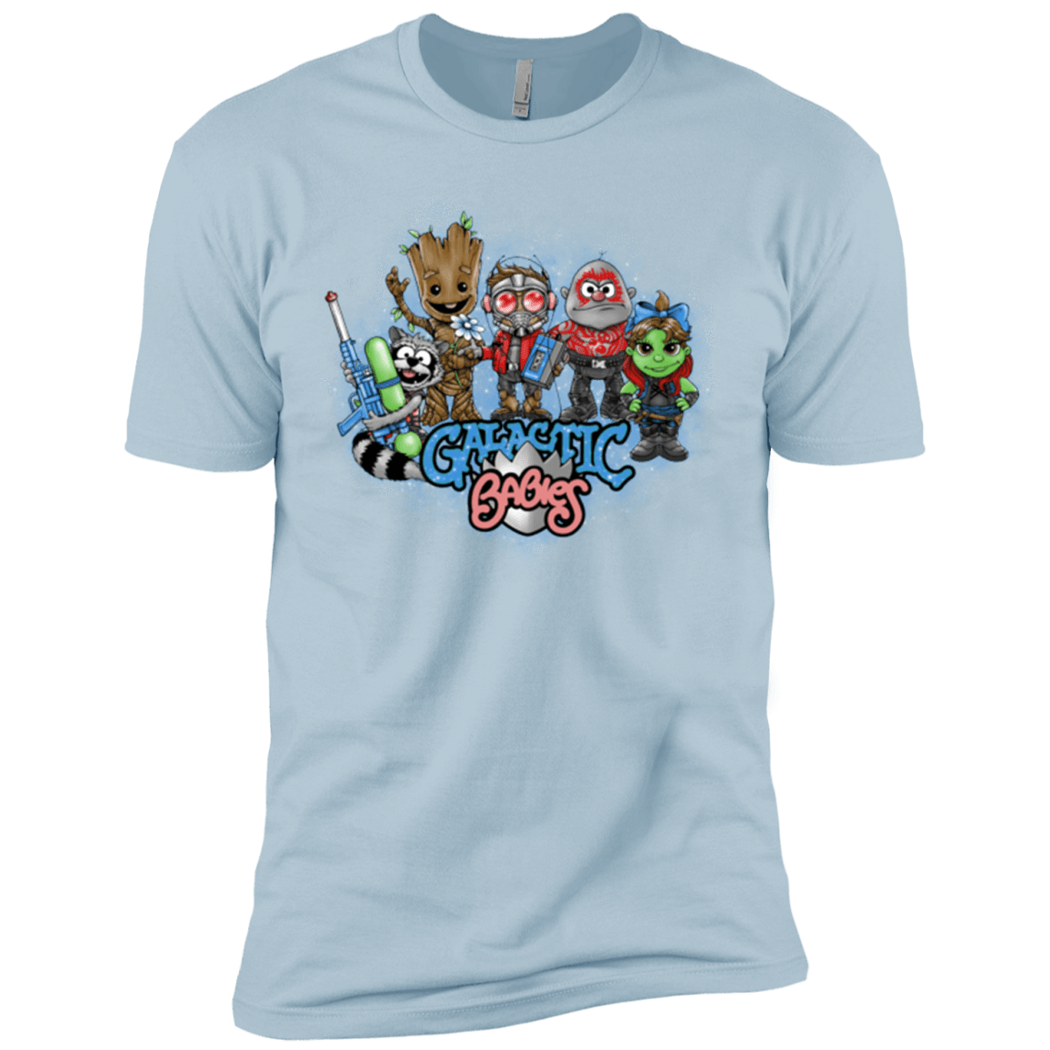 T-Shirts Light Blue / YXS Galactic Babies Boys Premium T-Shirt
