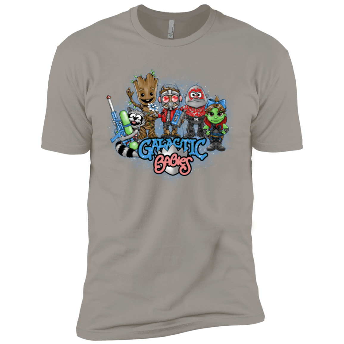 T-Shirts Light Grey / YXS Galactic Babies Boys Premium T-Shirt