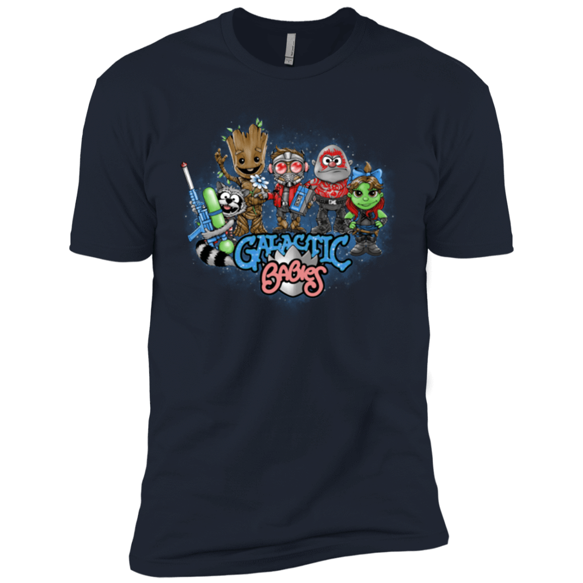 T-Shirts Midnight Navy / YXS Galactic Babies Boys Premium T-Shirt