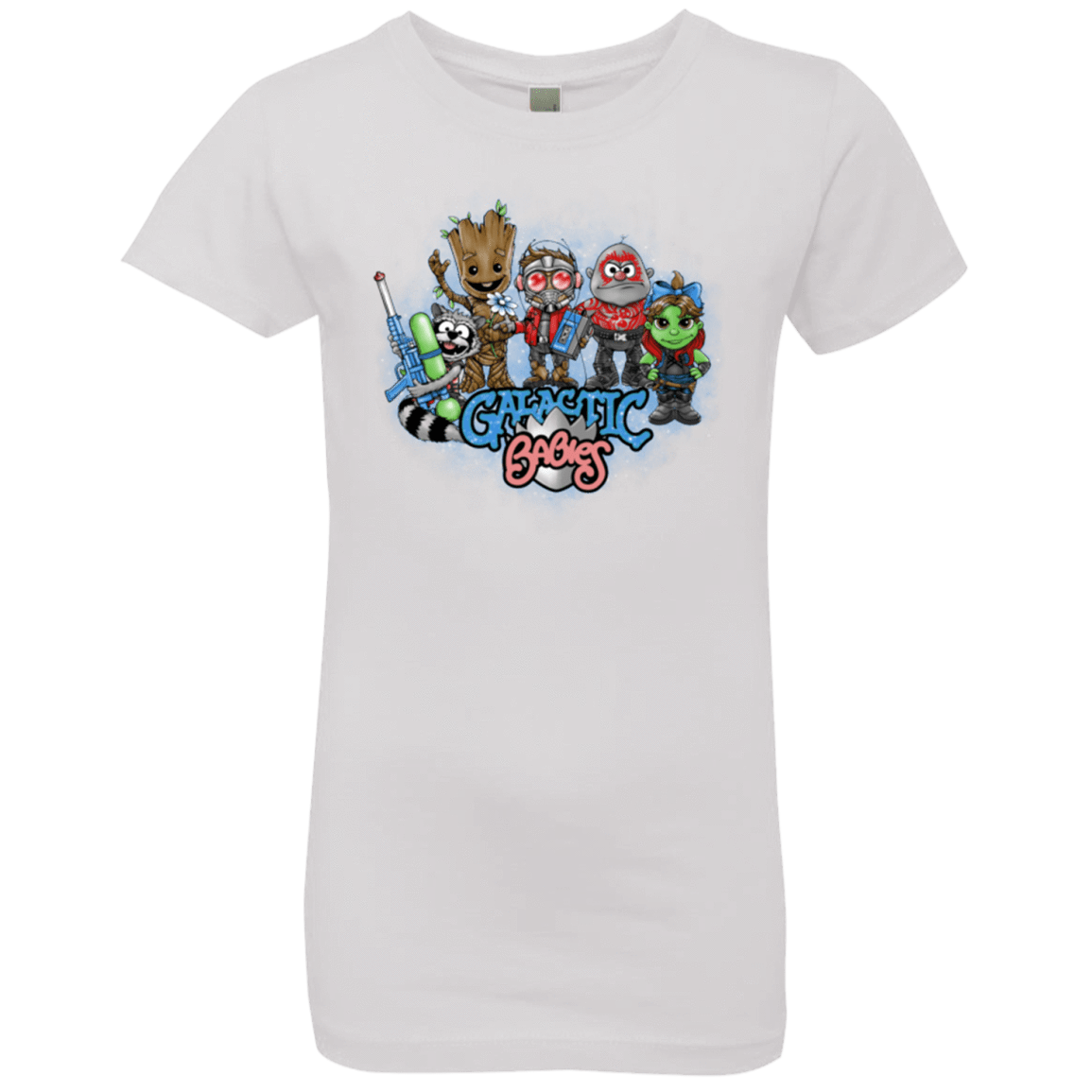 T-Shirts White / YXS Galactic Babies Girls Premium T-Shirt