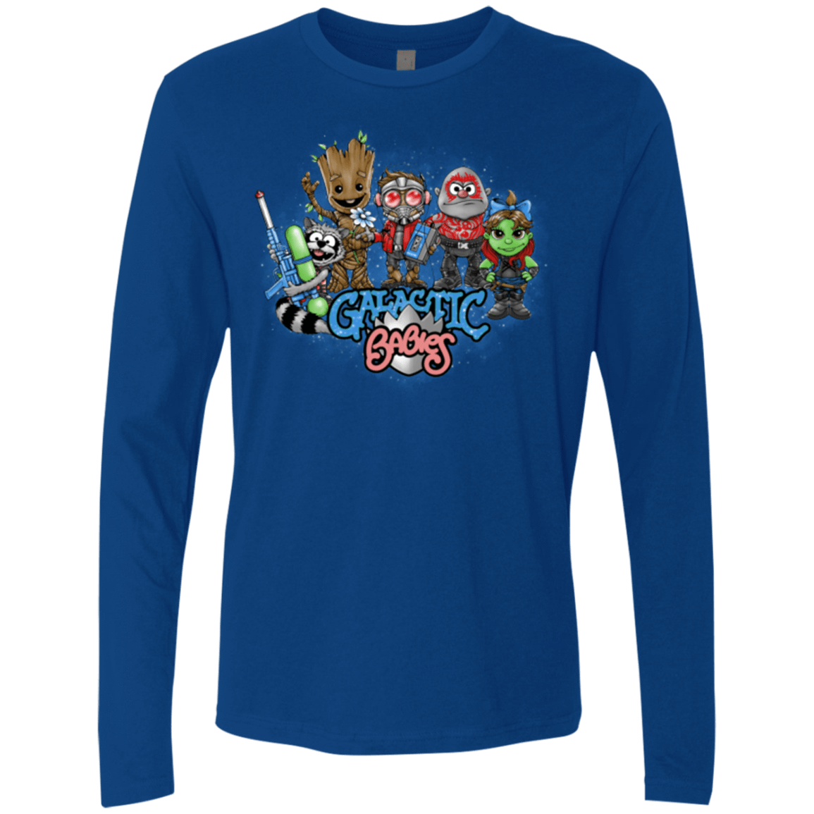 T-Shirts Royal / Small Galactic Babies Men's Premium Long Sleeve