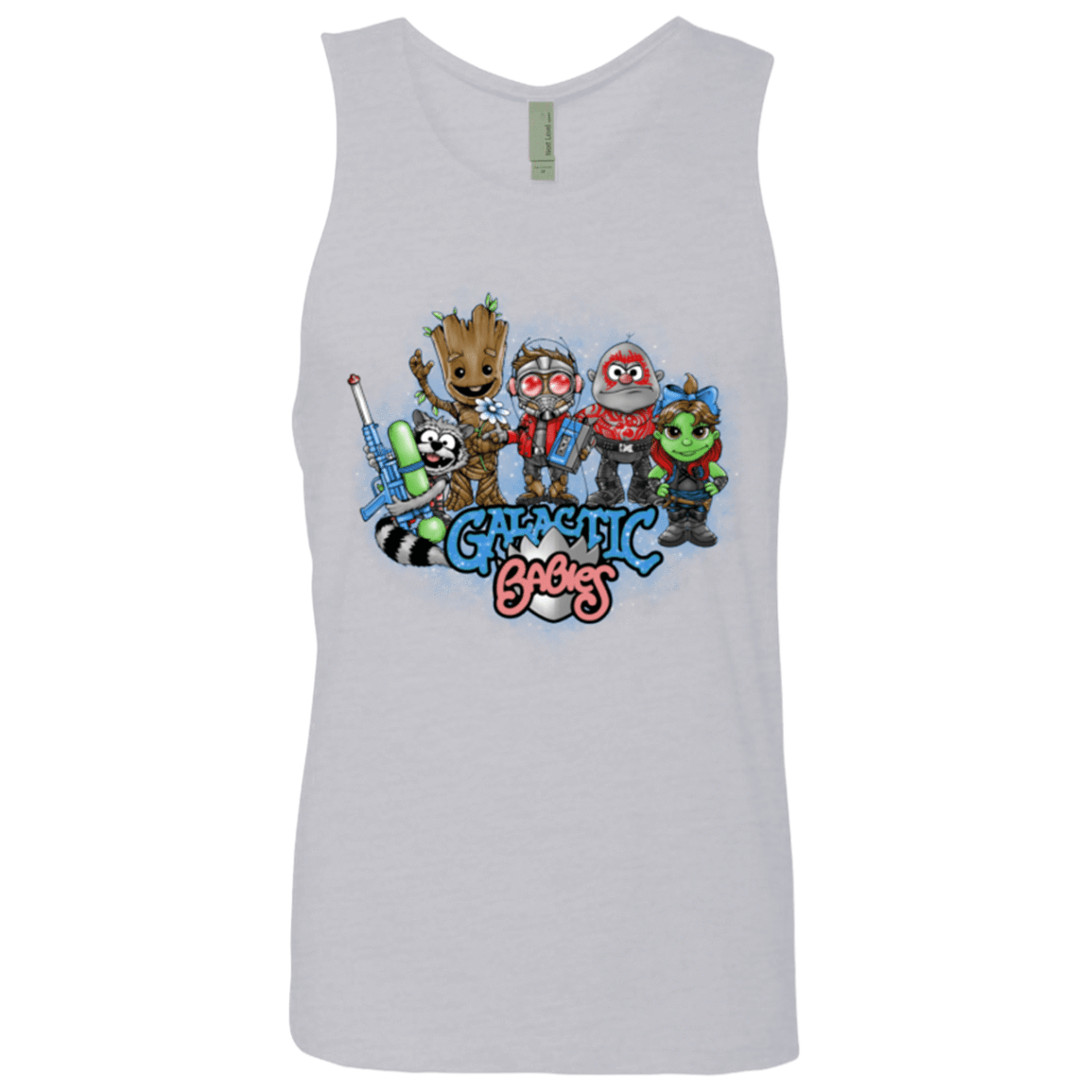 T-Shirts Heather Grey / Small Galactic Babies Men's Premium Tank Top