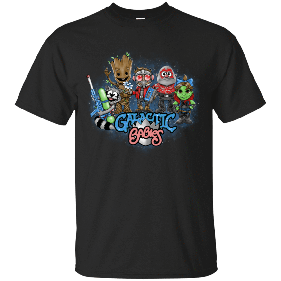 T-Shirts Black / Small Galactic Babies T-Shirt