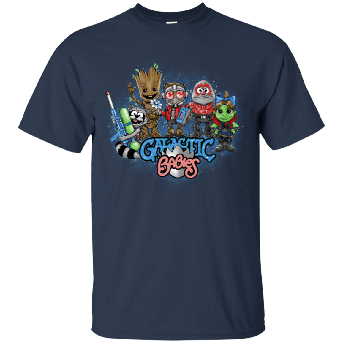 T-Shirts Navy / Small Galactic Babies T-Shirt