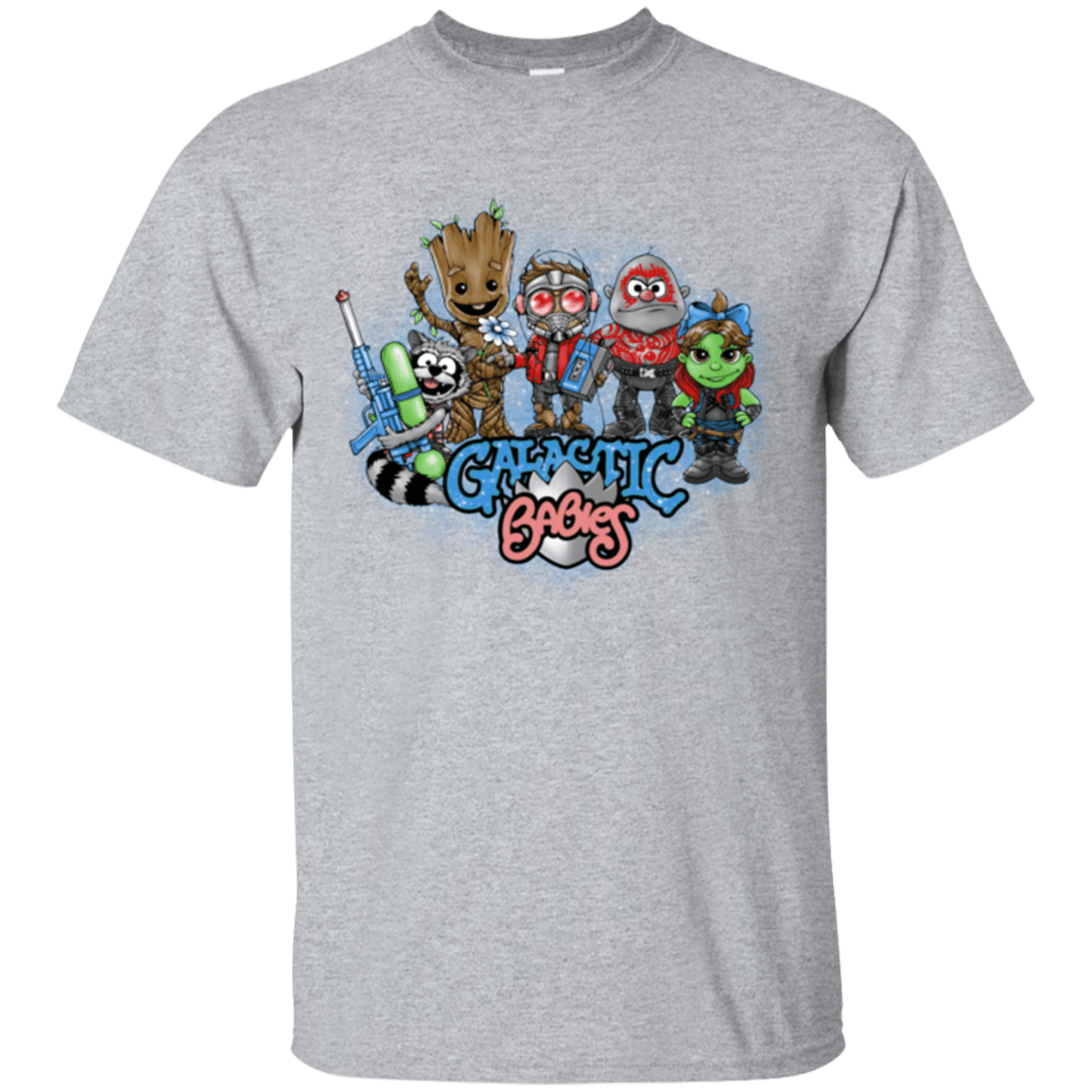 T-Shirts Sport Grey / Small Galactic Babies T-Shirt