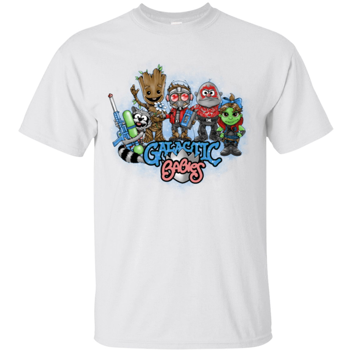 T-Shirts White / Small Galactic Babies T-Shirt