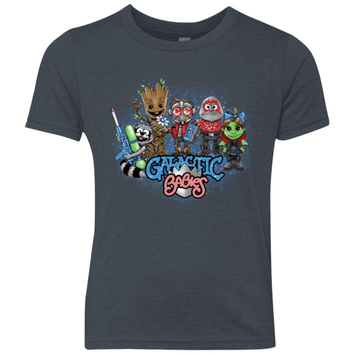 T-Shirts Vintage Navy / YXS Galactic Babies Youth Triblend T-Shirt