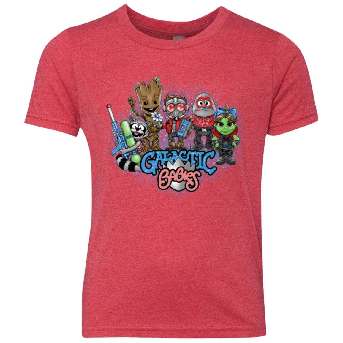 T-Shirts Vintage Red / YXS Galactic Babies Youth Triblend T-Shirt