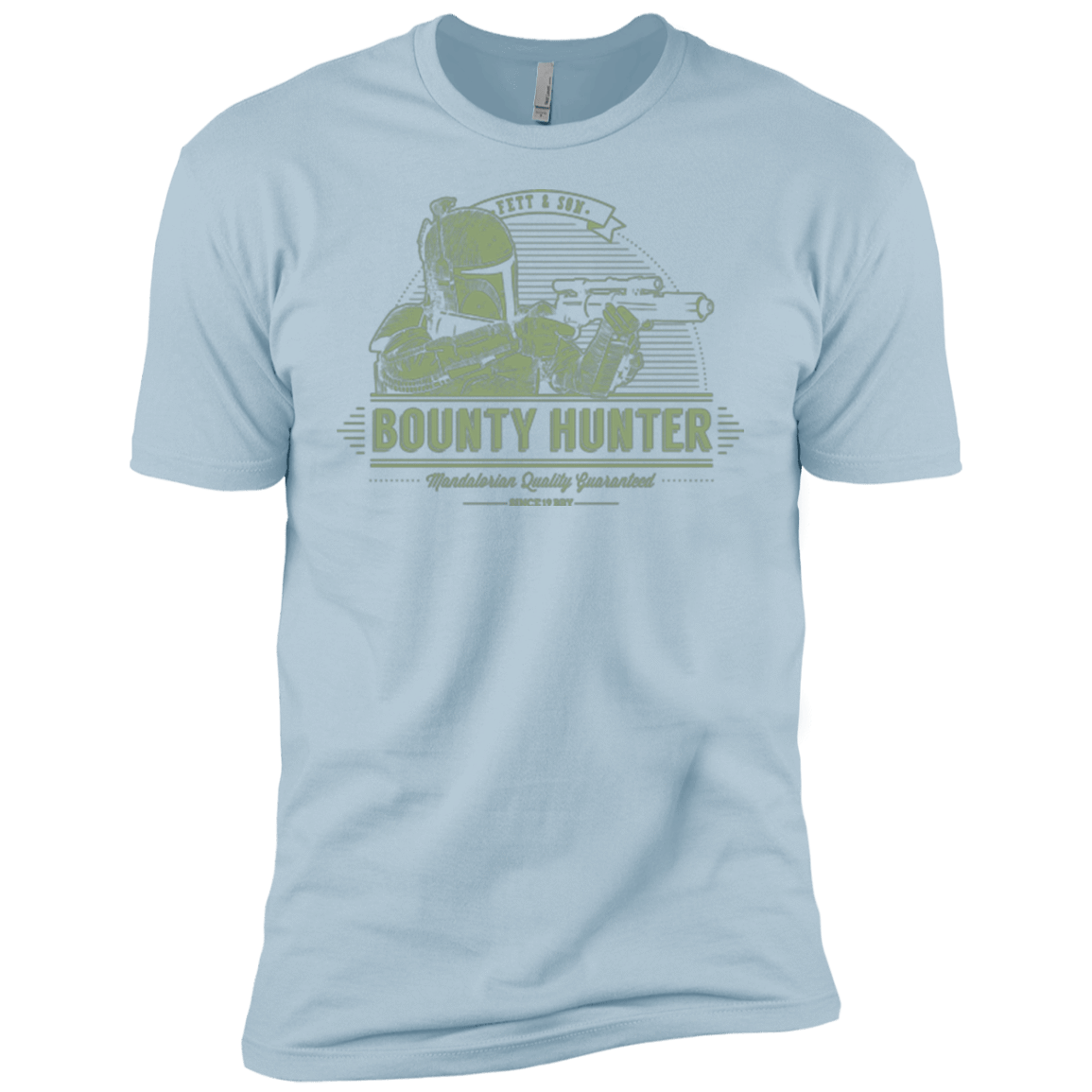 T-Shirts Light Blue / YXS Galactic Bounty Hunter Boys Premium T-Shirt