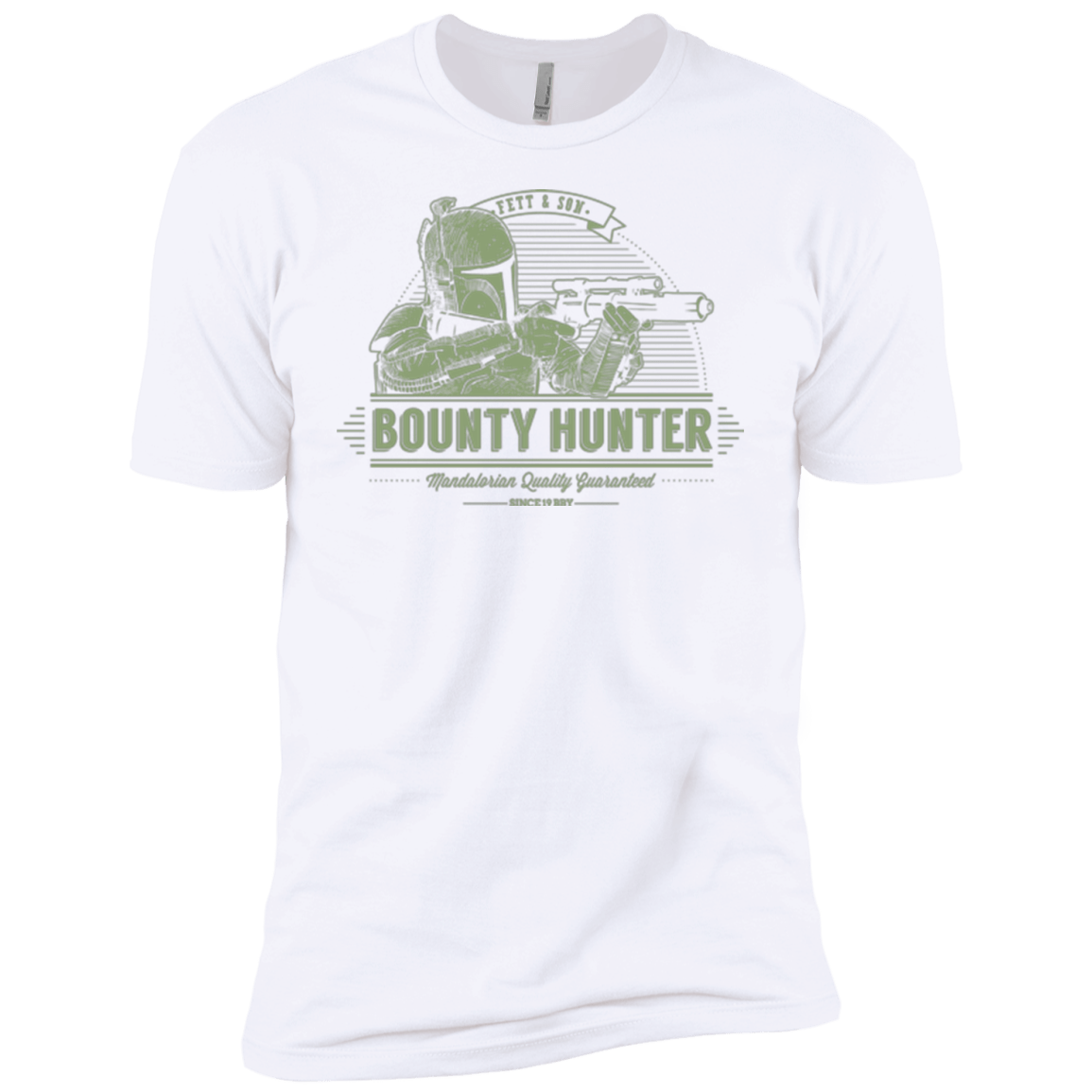 T-Shirts White / YXS Galactic Bounty Hunter Boys Premium T-Shirt