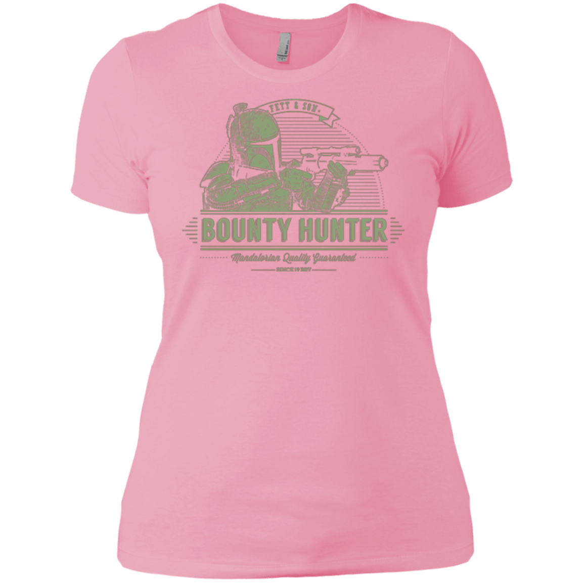T-Shirts Light Pink / X-Small Galactic Bounty Hunter Women's Premium T-Shirt