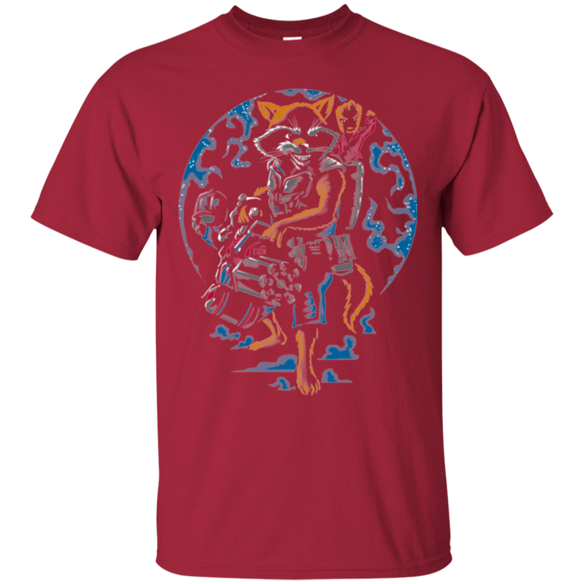 T-Shirts Cardinal / Small Galactic Duo T-Shirt