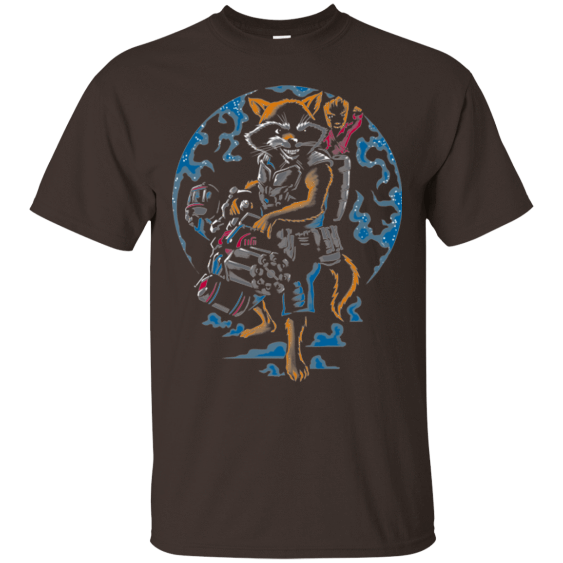 T-Shirts Dark Chocolate / Small Galactic Duo T-Shirt