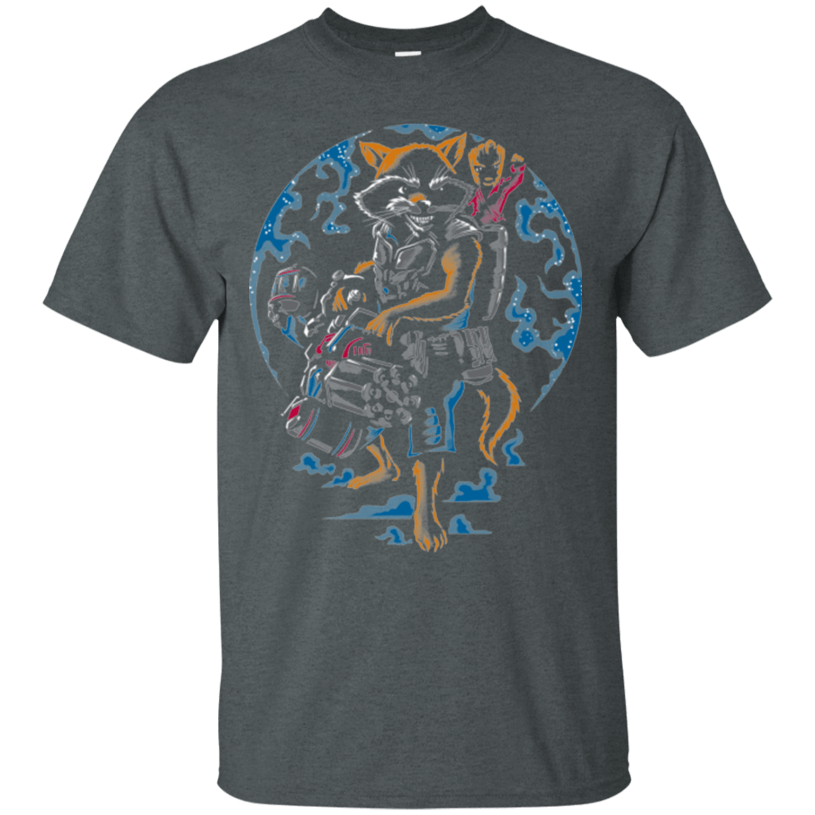 T-Shirts Dark Heather / Small Galactic Duo T-Shirt