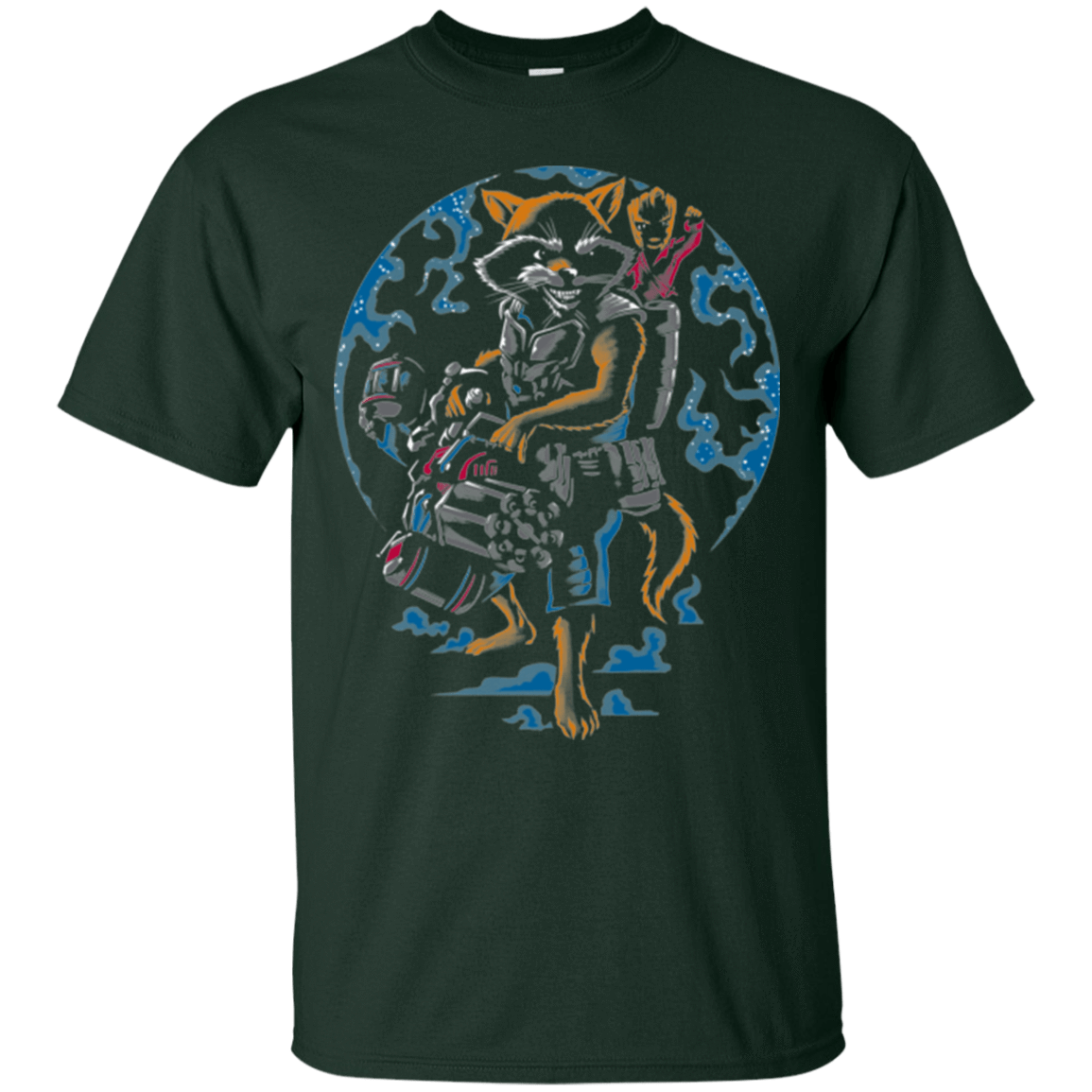 T-Shirts Forest Green / Small Galactic Duo T-Shirt