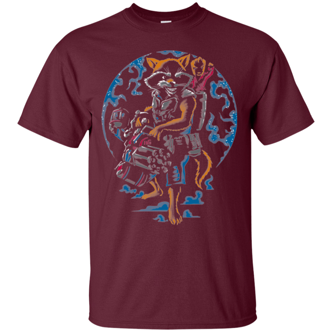 T-Shirts Maroon / Small Galactic Duo T-Shirt