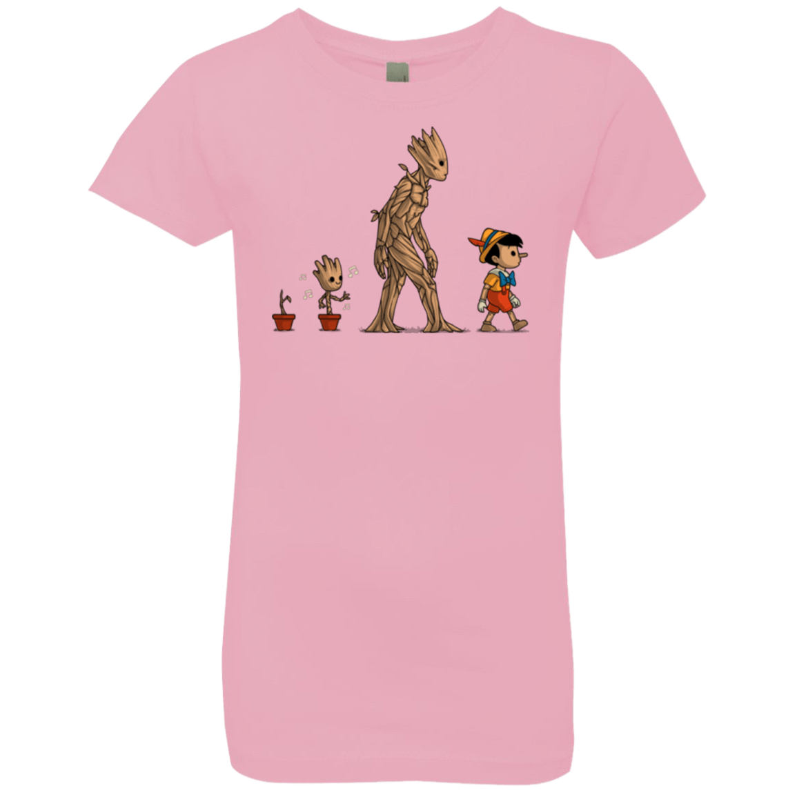 T-Shirts Light Pink / YXS Galactic Evolution Girls Premium T-Shirt