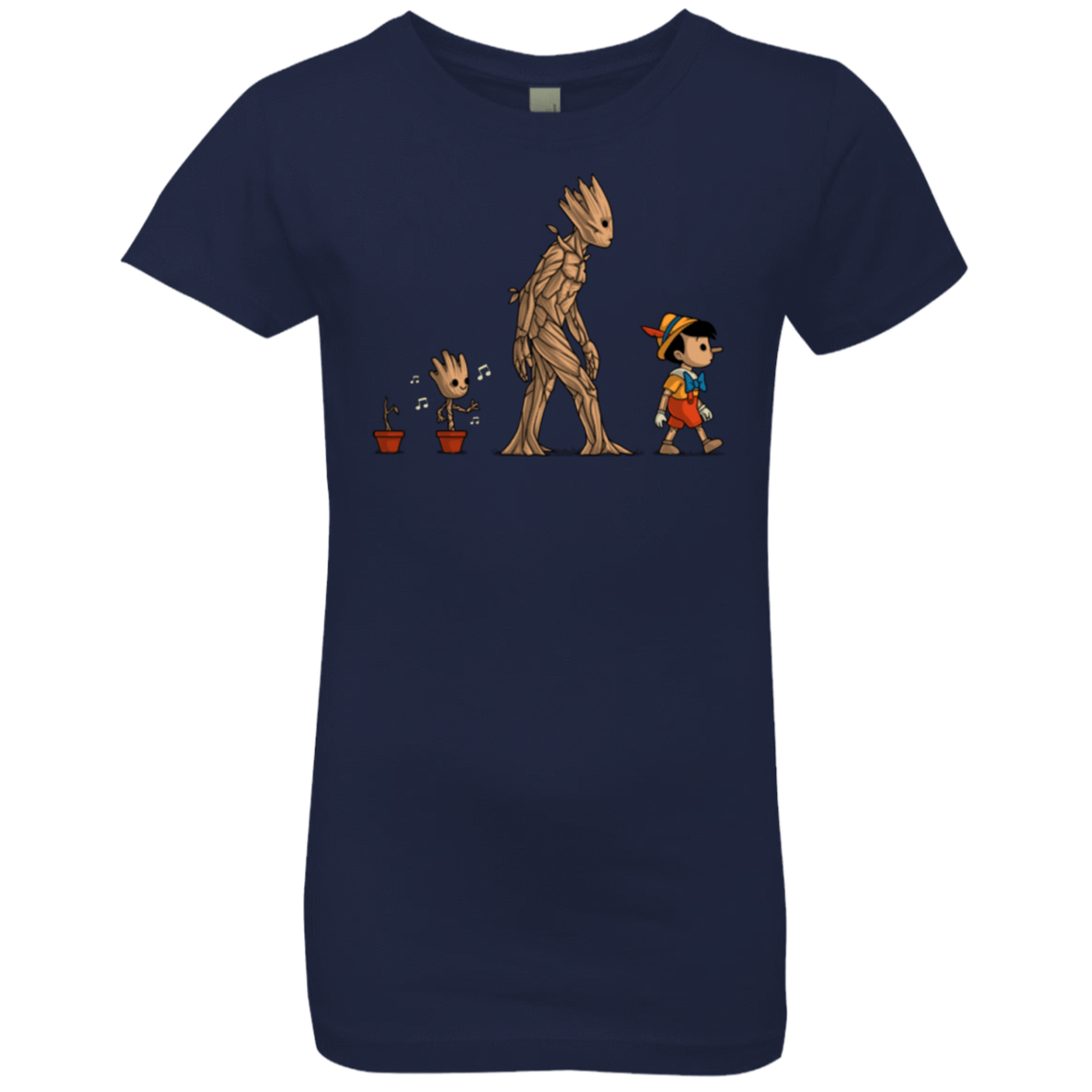 T-Shirts Midnight Navy / YXS Galactic Evolution Girls Premium T-Shirt