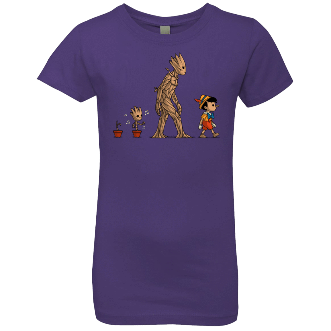 T-Shirts Purple Rush / YXS Galactic Evolution Girls Premium T-Shirt