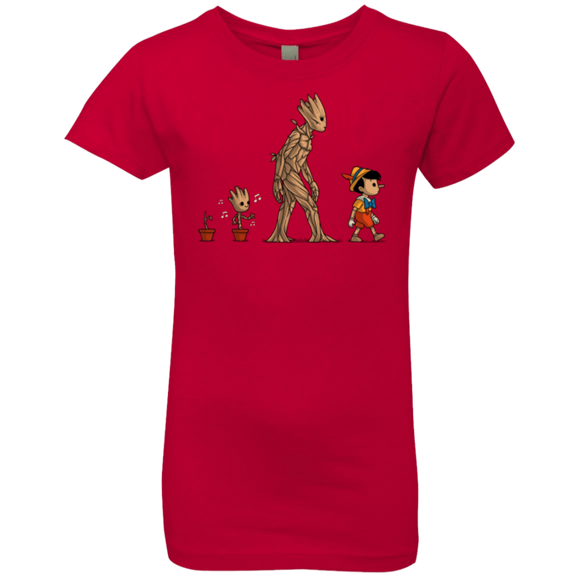 T-Shirts Red / YXS Galactic Evolution Girls Premium T-Shirt