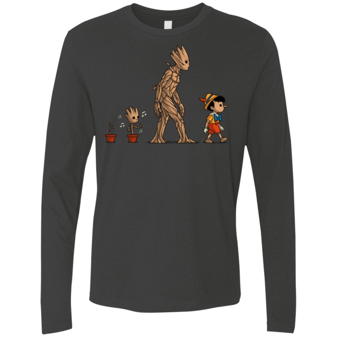 T-Shirts Heavy Metal / Small Galactic Evolution Men's Premium Long Sleeve