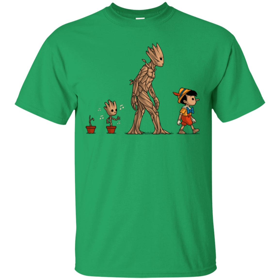 T-Shirts Irish Green / Small Galactic Evolution T-Shirt
