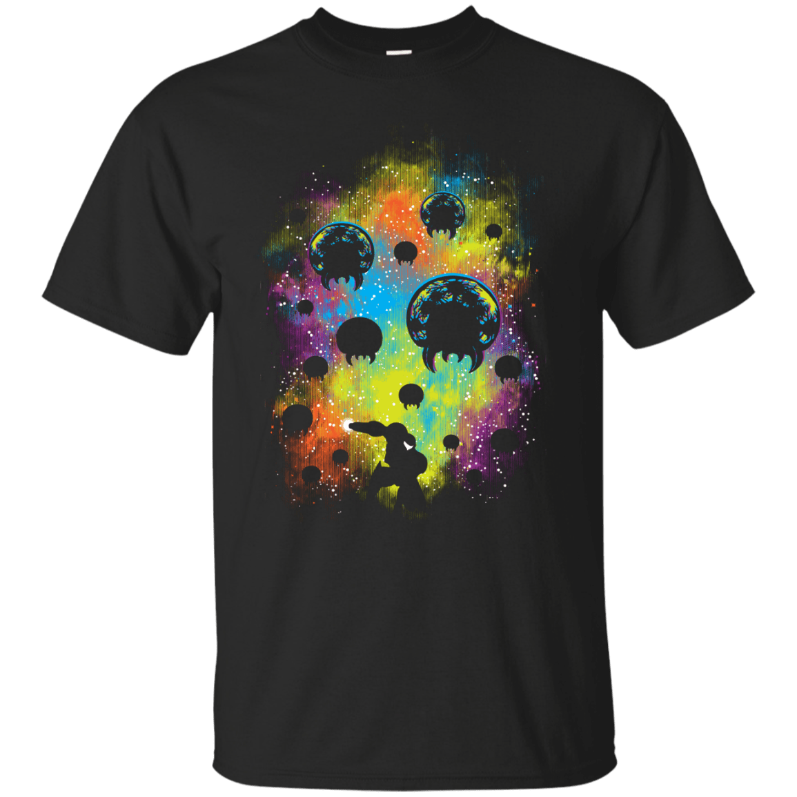 T-Shirts Black / S Galactic Warrior T-Shirt
