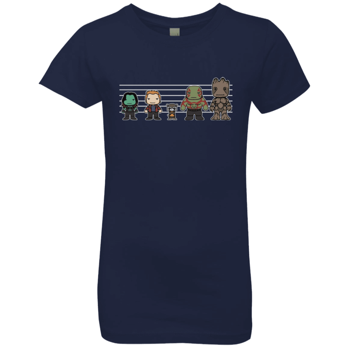 T-Shirts Midnight Navy / YXS Galactics Girls Premium T-Shirt