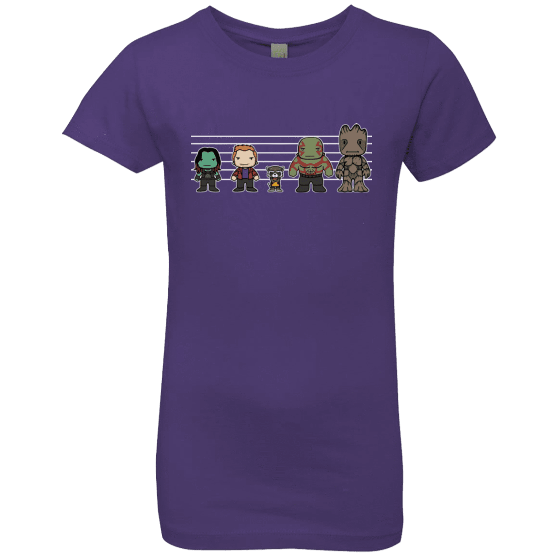 T-Shirts Purple Rush / YXS Galactics Girls Premium T-Shirt