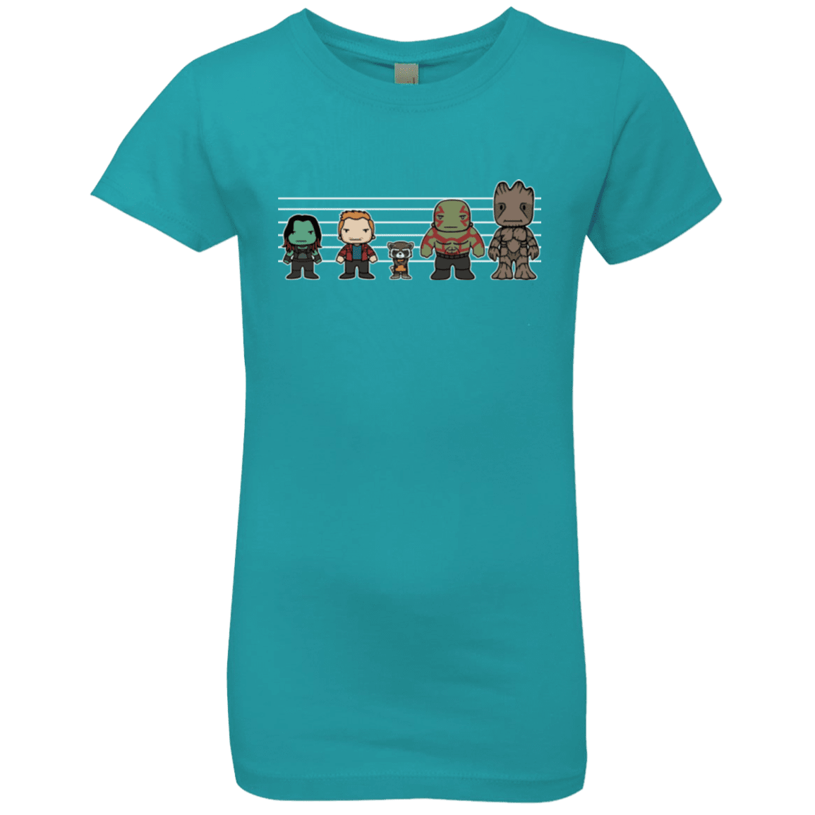 T-Shirts Tahiti Blue / YXS Galactics Girls Premium T-Shirt