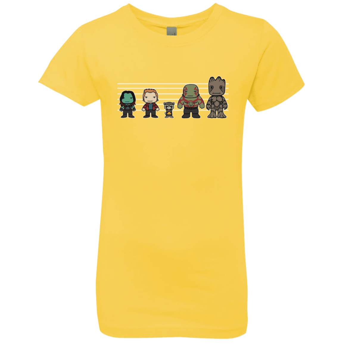 T-Shirts Vibrant Yellow / YXS Galactics Girls Premium T-Shirt
