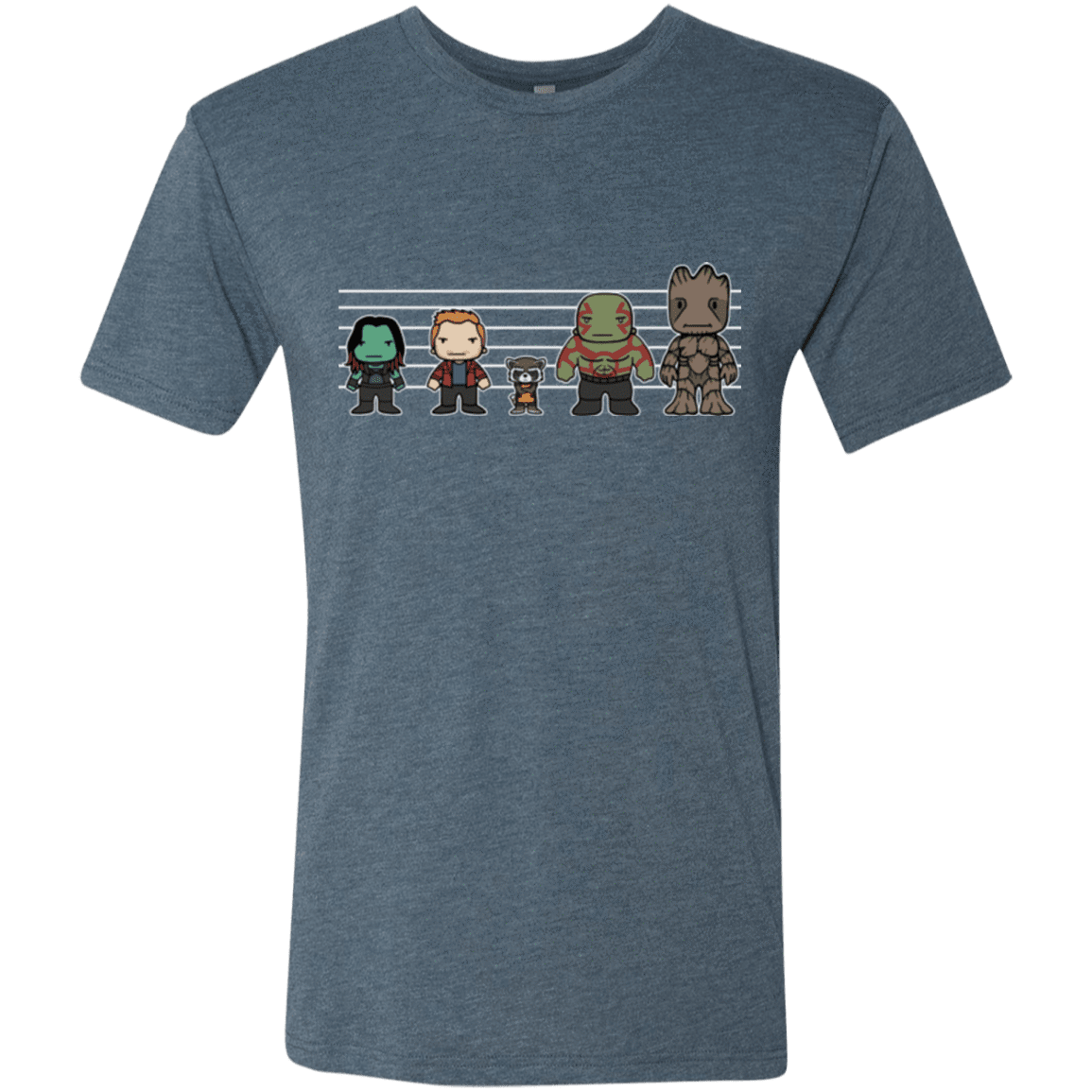 T-Shirts Indigo / Small Galactics Men's Triblend T-Shirt