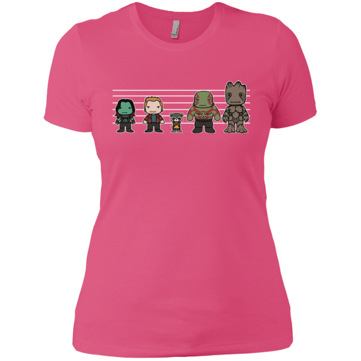 T-Shirts Hot Pink / X-Small Galactics Women's Premium T-Shirt