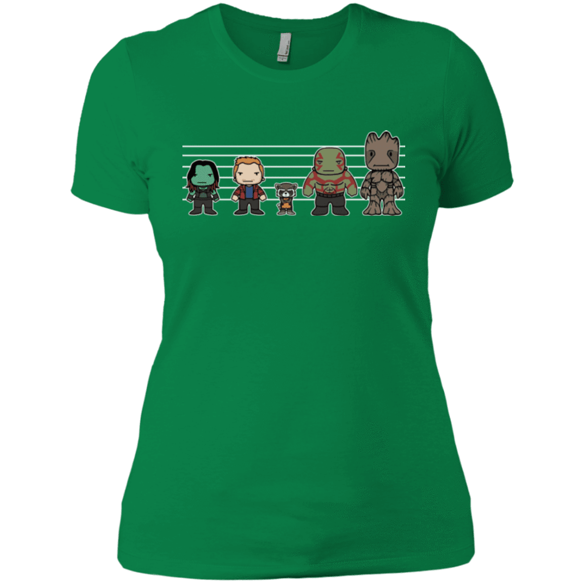 T-Shirts Kelly Green / X-Small Galactics Women's Premium T-Shirt